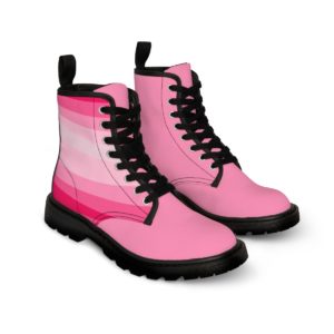 pink lady chunky sole canvas boots colourfiles jjbright