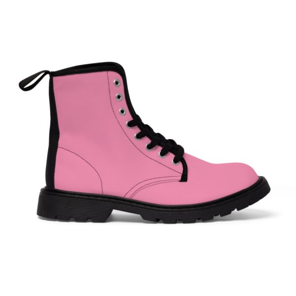 pink lady chunky sole canvas boots colourfiles jjbright