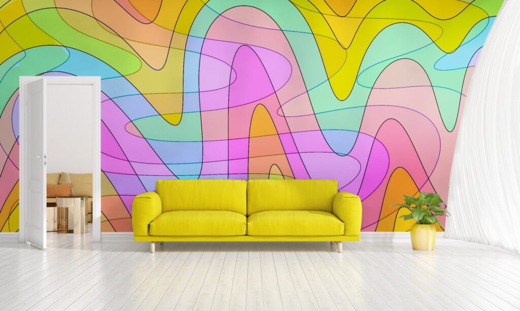 janet bright wallpapers murals canadian artist 