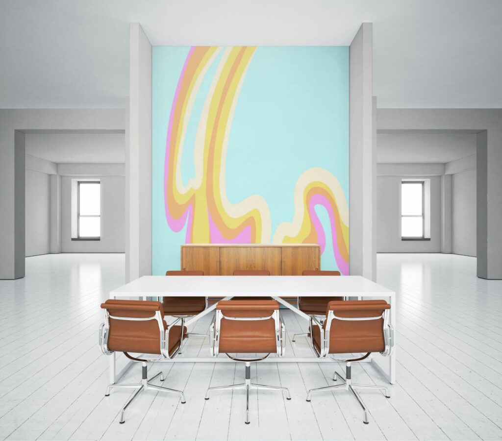 janet bright wallpapers murals canadian artist